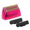 Supreme Trimmer Replacement Foil & Cutter SB63 | Hypoallergenic Foil for Crunch STF602 | Pink view 1