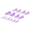 7 Pairs Different Size Reusable Lash Pads for Beauty Salons () view 2