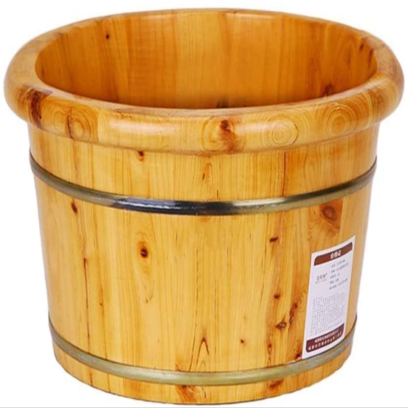 Katzowen Foot Spa Bath Smooth and Delicate Pedicure Barrels Bowl Spa for Soaking Feet Foot Tub Foot Spa Bath Massager