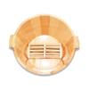 Katzowen Pedicure Foot Soak Tub Foot Soak Bucket,Large Foot Bath Basin,Wood Bucket for Home Foot Spa Household Wash Ba view 2