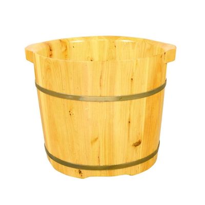 Katzowen Pedicure Foot Soak Tub Large Foot Soak Tub,Foot Soak Bucket Made of Solid Wood,Foot Spa for Adults,Foot Basin for Foot Bath,Soak,or Detox Foot Spa Household Wash Ba (Size : A)