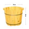 Katzowen Pedicure Foot Soak Tub Large Foot Soak Tub,Foot Soak Bucket Made of Solid Wood,Foot Spa for Adults,Foot Basin for Foot Bath,Soak,or Detox Foot Spa Household Wash Ba (Size : A) view 4