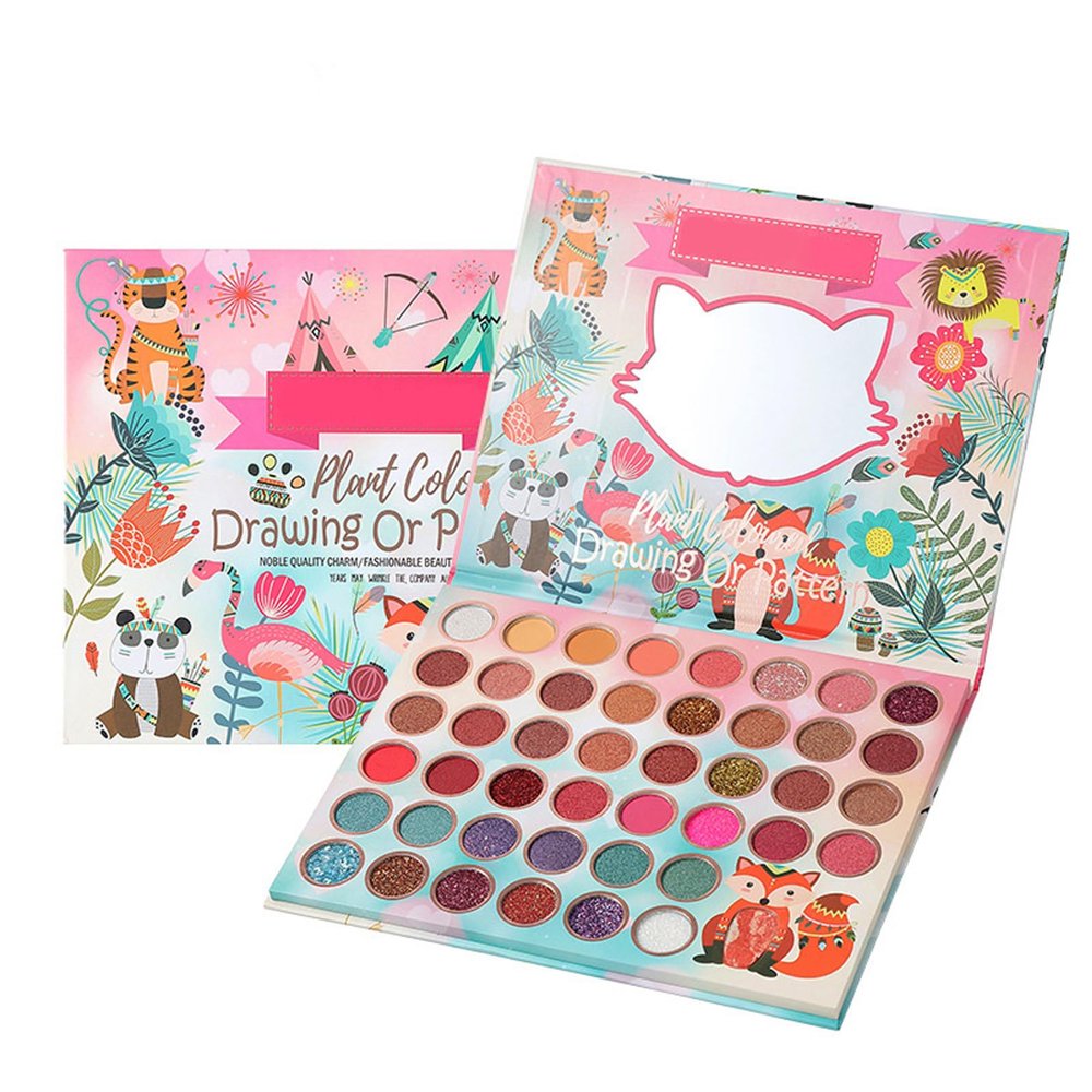 ABELYN Eye Shadow Palette Makeup 45 Colors Highly Pigmented Glitter Matte Shimmer Eyeshadow Palette Colorful Makeup Pallets