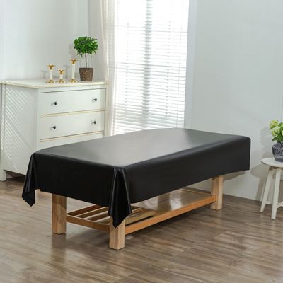 Massage Table Sheet Durable Waterproof Protection Cover Sheet for Massage Bed (78 * 86, Black)