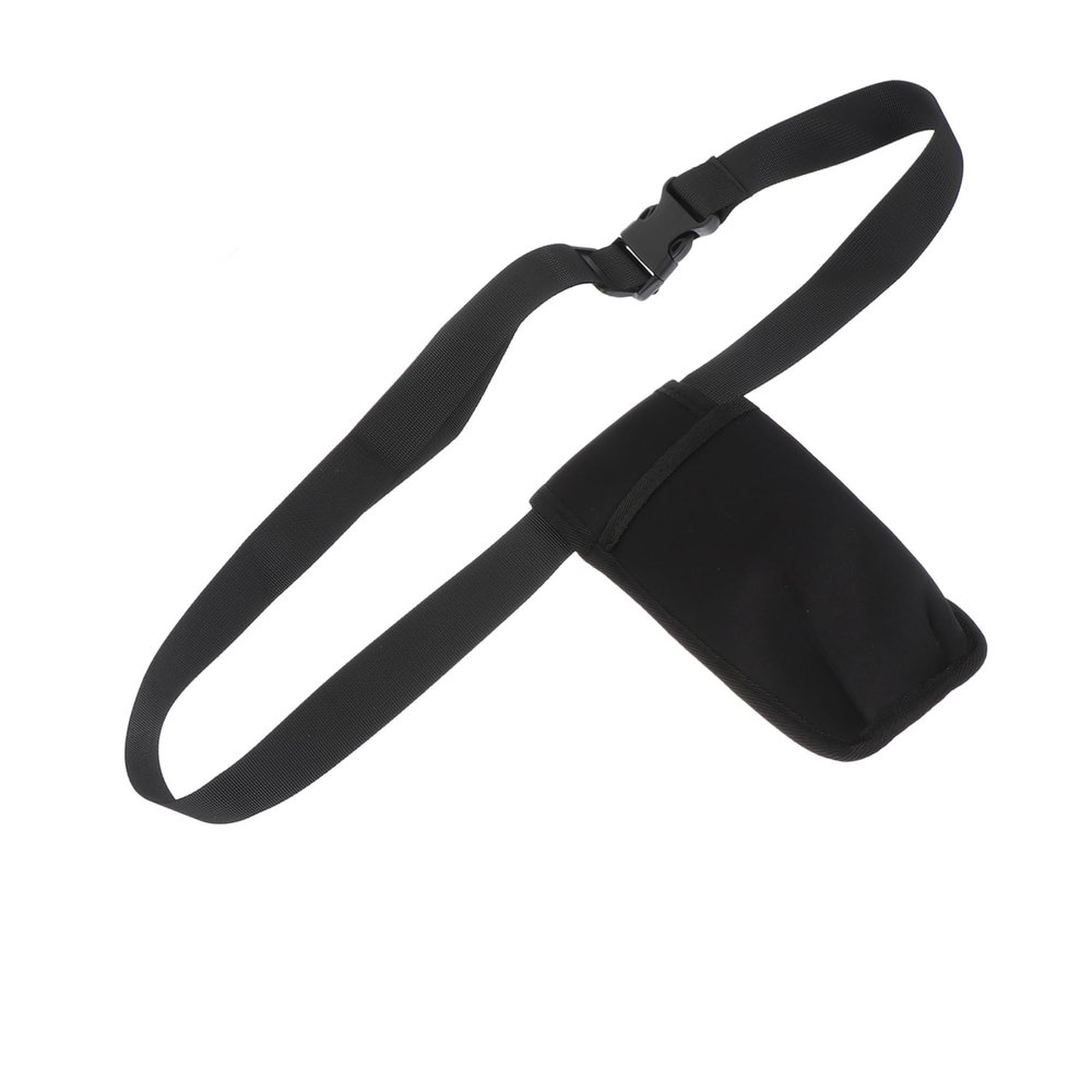 minkissy 1pc Portable Holder Waist Bag Lightweight Storage Case for Massage Oils Black Convenient Organizer for Practitioners
