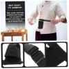 minkissy 1pc Portable Holder Waist Bag Lightweight Storage Case for Massage Oils Black Convenient Organizer for Practitioners view 2