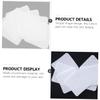 Beaupretty 400pcs Cosmetic Cleaning Pads for Nail Polish Removal Nail Art Supplies for Home and Salon Use Cotton Pads for Efficient Makeup and Gel view 2