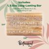 Australian Botanical Soap Coconut with Lime Oil 6.6 oz Triple Milled Luxury Soap Bar Enriched with Shea Butter, Coconut Shells, and Essential Oil, Pack of 1 view 4