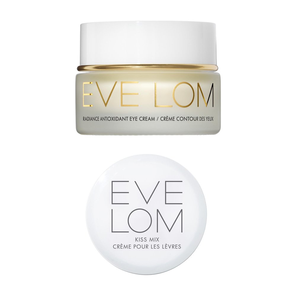 EVE LOM Bridal Edit Bundle Step 3: Includes Radiance Antioxidant Eye Cream 15ML & Kiss Mix