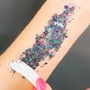 Black - Holographic Body Glitter Gel for Body, Face, Hair - Vegan & Cruelty Free - Electric Bliss Beauty (Black) view 4
