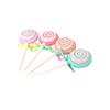 Healifty 4pcs Lollipop Shaped Dead Skin Remover Foot Grinding Stone for Smooth Feet Care Pumice Tool for Exfoliating Rough Skin Portable and Lightweight Mixed Color Design view 2