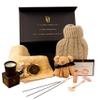 Wellness Box 12pc Self Care Spa Gift Basket for Women - Loving Gift Basket for Mothers Day, Birthday, Best Friend set, Womens Beauty Kit. Luxury Gifts with Scented Candle, Jade Roller, Bath Bomb. view 2