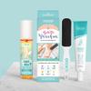 [Soflisse] Foot & Heel Peeling Triple Set, Hypoallergenic Foot Peeling Mist (3.38 fl.oz), Foot Cream (1.41 fl.oz) and Foot File Bundle Set view 3