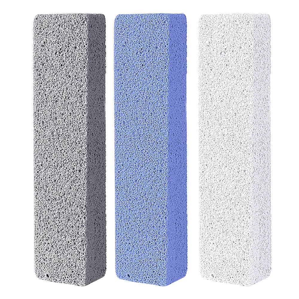 3 Pcs Foot Pumice Stone for Feet Hard Skin Callus Remover and Scrubber for Feet and Heels Callus and Dead Skins for Men and Women