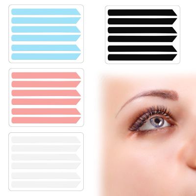24 Pcs Lash Lift Ribbon Kit, Silicone Pads Tool, Soft Reusable Perm Rods, Eyelash Lifting Compensator, Tapes Makeup Beauty Tool (4 Colors)