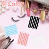 24 Pcs Lash Lift Ribbon Kit, Silicone Pads Tool, Soft Reusable Perm Rods, Eyelash Lifting Compensator, Tapes Makeup Beauty Tool (4 Colors) view 2
