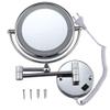 10x/1x Magnification Makeup Wall Mounted Double-Sided 8.5 Inch 360 Swivel Extendable for Bath Spa and Hotel (Color : A, Size : 10X) view 1