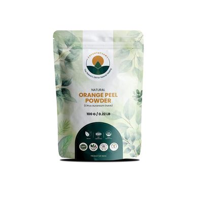 Sheltr Natural Orange Peel-Santra Chilka Powder- 100g for Natural Skin Cleanser