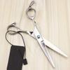 Purple Professional Hairdressing Scissors,Colorful Scissors Barber Shop Or Home Use,Optional Set (Color : Purple, Size : Tooth cut 6 inch) view 2