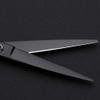 6.0 Inches Black Left Hand Hairdressing Scissors Hairdressing Scissors Flat Scissors Tooth Scissors Bangs Cut Custom (Size : FlatCut6Inch) view 2