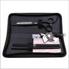 RomildaYuan Hairdressing Scissors Professional,Professional Hair Clipper Kit Barber Barber Barber Man Kit,A,Tooth Cut 6 inch view 1