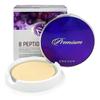 ENOUGH Premium 8 Peptide Two Way Cake SPF50, Korean Makeup Setting Powder Foundation, Face Powder with Collagen, Tattoo Cover Up - Refill Including (#21 Transparent Beige, 0.39 oz) view 1
