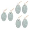Beavorty 6pcs Foot Care Tools Pumice Stone Exfoliating Trimmers for Dead Skin Removal Double-Sided Pedicure Accessory for Smooth Feet view 1