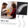 SOESFOUFU 2pcs Dense Lash Comb Eyebrow Brush Metal Separating Tool for Natural Look Easy to Use Makeup Tool view 4