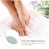 Beavorty 4pcs Pumice Stone Foot File Dual-Sided Exfoliating Tools for Feet Care Stone for Smooth Heels for Home Pedicure and Dead Skin Removal view 3