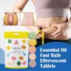 VeMmIo NatureFoot Essential Oil Footbath Effervescent Tablets- Foot Bath Effervescent Tablets, Foot Bath effervescent Ta_ Blets, Foot Bath Bombs (Color : 21pcs) view 2
