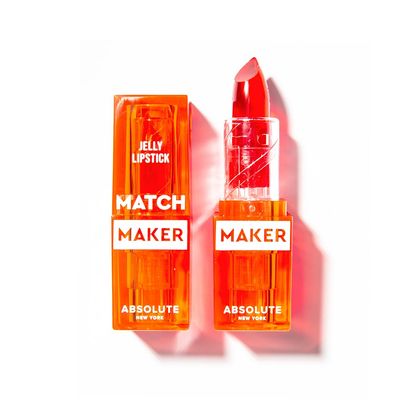 Absolute New York MLMM05 Match Maker Jelly Lipstick, Color Adapting Reacts to Natural PH, Non Sticky Finish Lipstick