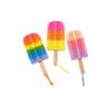 3pcs Bath Flower for Infants Elastic Hair Ties Bathing Accessories Body Shower Sponge Shower Sponge for Body Loofah Popsicle Ice Cream Wooden Shower Head Child Brush view 1