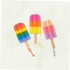 3pcs Bath Flower for Infants Elastic Hair Ties Bathing Accessories Body Shower Sponge Shower Sponge for Body Loofah Popsicle Ice Cream Wooden Shower Head Child Brush view 3