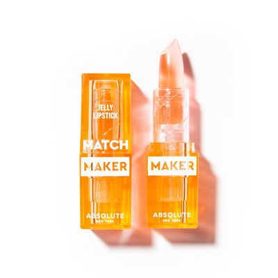 Absolute New York MLMM06 Match Maker Jelly Lipstick, Color Adapting Reacts to Natural PH, Non Sticky Finish Lipstick