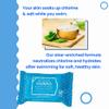 AQUA GUARD After-Swim Face & Body Wipes | Neutralize chlorine scent and residue | Moisturizing RINSE-FREE Formula (1 Pack of 25) view 3