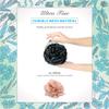 Spongentle Charcoal Bamboo Premium Deep Cleansing Loofah Sponge for Radiant Skin, Pack of 4, Bath and Shower, Exfoliating Body Scrubber, Beautiful Colors for Women and Men view 3