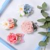 1 Pc Floral Hair Clips Cute Artificial Flower Barrettes Hairpins For Girls Lovely Hair Accessories Bouquet (Color : 4) view 3