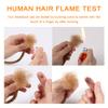 0.6cm Thickness 8 Inch 20 Strands Dreadlock Extensions Human Hair #27 Blond 100% Real Human Hair for Man/Women/Kids Full Handmade Permanent Loc Extensions Bundles Can Be Dyed Bleached Curled view 4