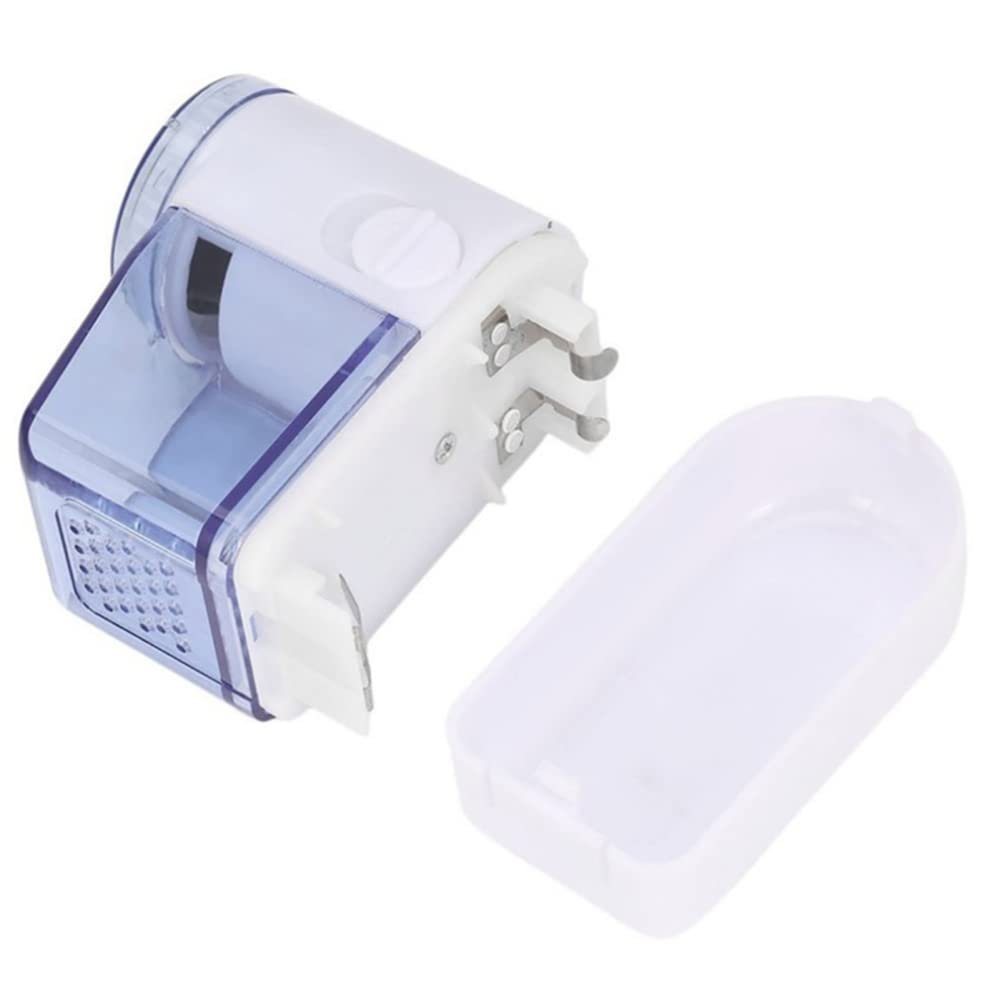 Mini Electric Hairball Trimmer Efficient Electric Sweater Shaver with Removable Bin for Curtains Sweaters Wool Coats