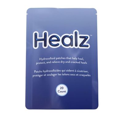 Healz Hydrocolloid Patches for Dry and Cracked Heels (20 Count)