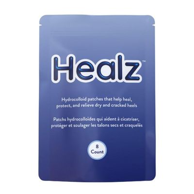 Healz Hydrocolloid Patches for Dry and Cracked Heels (8 Count)
