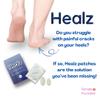 Healz Hydrocolloid Patches for Dry and Cracked Heels (8 Count) view 4