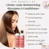 J.O.S Chb-Cado Moisturizing Hair Care Bundle- Shampoo & Conditioner with Biotin for Anti-Thinning & Pro-Lengthening, Avocado & rice protein, Formulated without Sulfates + Parabens (8 Fl oz) view 3