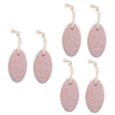 FOMIYES 6pcs Foot Stone Pumice Callus Remover Tool for Feet Pedicure Smooth Surface