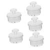 FOMIYES 5pcs Face Wash Brush Cleansing Powder Facial Cleansing Tool for Deep Cleaning view 1