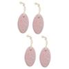 FOMIYES 4pcs Double-Sided Pumice Stone for Feet Heel Scraper for Cracked Heels Portable Foot Pedicure Tool view 1