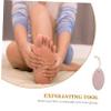 FOMIYES 4pcs Double-Sided Pumice Stone for Feet Heel Scraper for Cracked Heels Portable Foot Pedicure Tool view 3