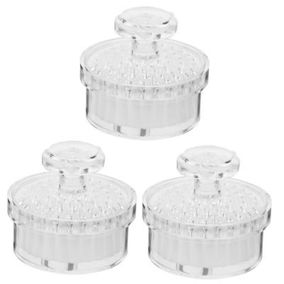 Beavorty 3pcs Facial Brush Treatment Skin Scrubber for Deep Cleansing Exfoliating Portable Face Cleansing Tool Gentle Massage Brush for Women