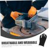 FOMIYES 12pairs Cotton Work Gloves Long Fingergloves Gloves for Safety Material Gardening Defense Sleeves view 2