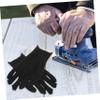 FOMIYES 12pairs Cotton Work Gloves Long Fingergloves Gloves for Safety Material Gardening Defense Sleeves view 3